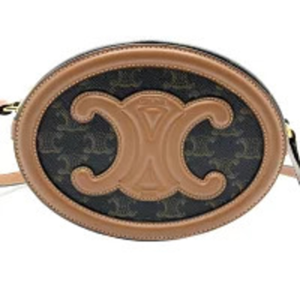 CELINE Oval Bag Cuile Triomphe Shoulder Crossbody - Picture 2 of 13